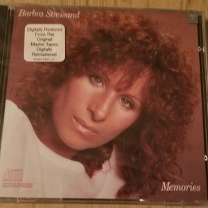 Vintage Barbra Streisand CD MEMORIES New WRAPPED in plastic.